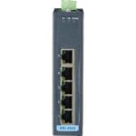 RJ45 Anschlüsse des EKI-2525 Unmanaged Industrie Switch von Advantech