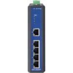 Vorderseite des EKI-2525P kompakten Fast Ethernet PoE Switch von Advantech