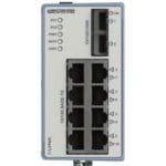 Vorderseite des L210-F2G Managed Layer 3 Ethernet Switch von Westermo