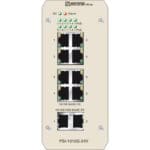 Vorderseite der Illustration des PSI-1010G-24V PoE Netzwerk Switch von Westermo