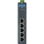 Front Ansicht des EKI-2705E-1GPI industriellen Power over Ethernet Switch von Advantech